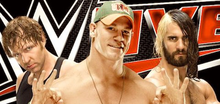 WWEライブ ジョン・シナ ディーン・アンブローズ セス・ロリンズ
